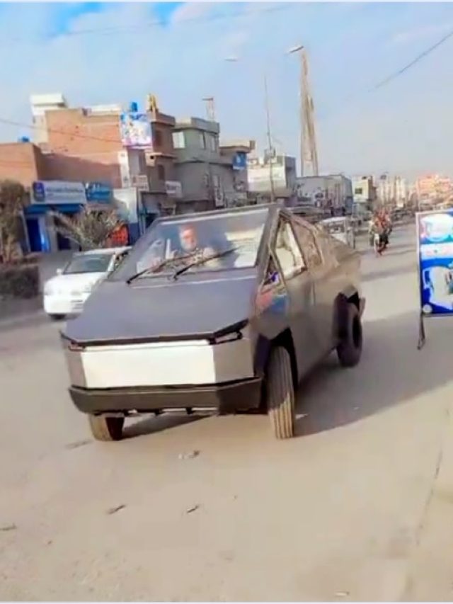 TESLA नहीं मसला है ये...! पाकिस्तानियों का जुगाडू 'Cybertruck' देख हर कोई हैरान