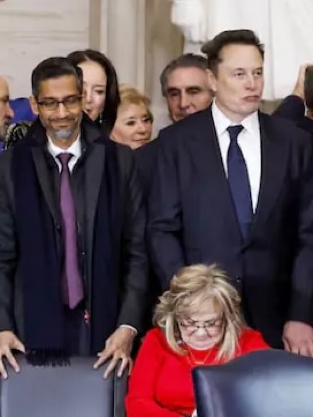 एलन मस्क से जेफ बेजोस तक, ट्रंप की शपथ में एक फ्रेम में दिखे ये अरबपति