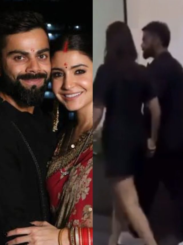 आधी रात अनुष्का का हाथ थामे घूमते दिखे कोहली, रोमांट‍िक अंदाज में मनाया नया साल
