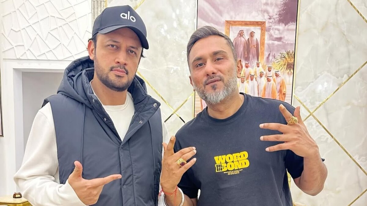 PAK सिंगर आतिफ असलम से मिले हनी सिंह, देखकर खुशी से झूमे फैंस, बोले- लेजेंड