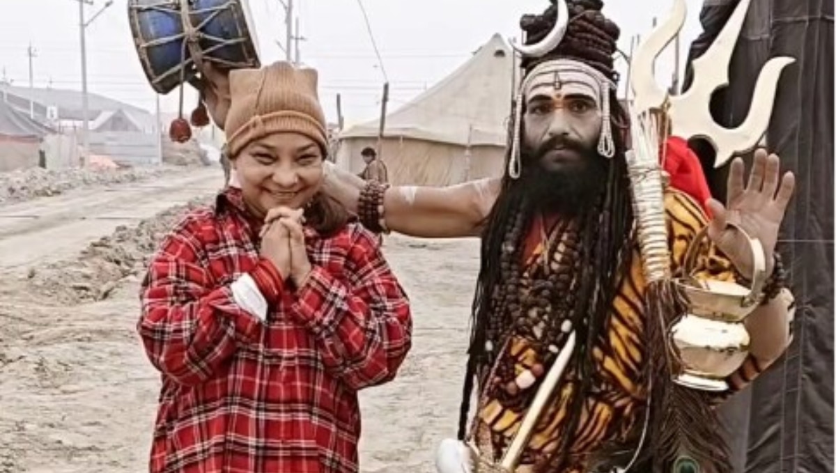 महाकुंभ में पंचायत वाली क्रांत‍िदेवी ने जमाया डेरा, भंडारे में खाया, टेंट में बीती रात