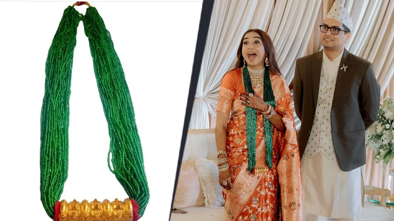 प्राजक्ता के गले में लंबा हार, नेपाल से है इसका कनेक्शन, जानें क्या है खास