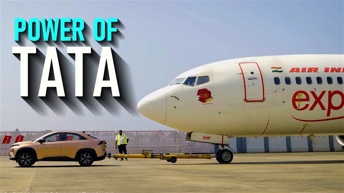 TATA की इस SUV ने दिखाया दम! रनवे पर खींचा 48,000 KG का बोइंग प्लेन
