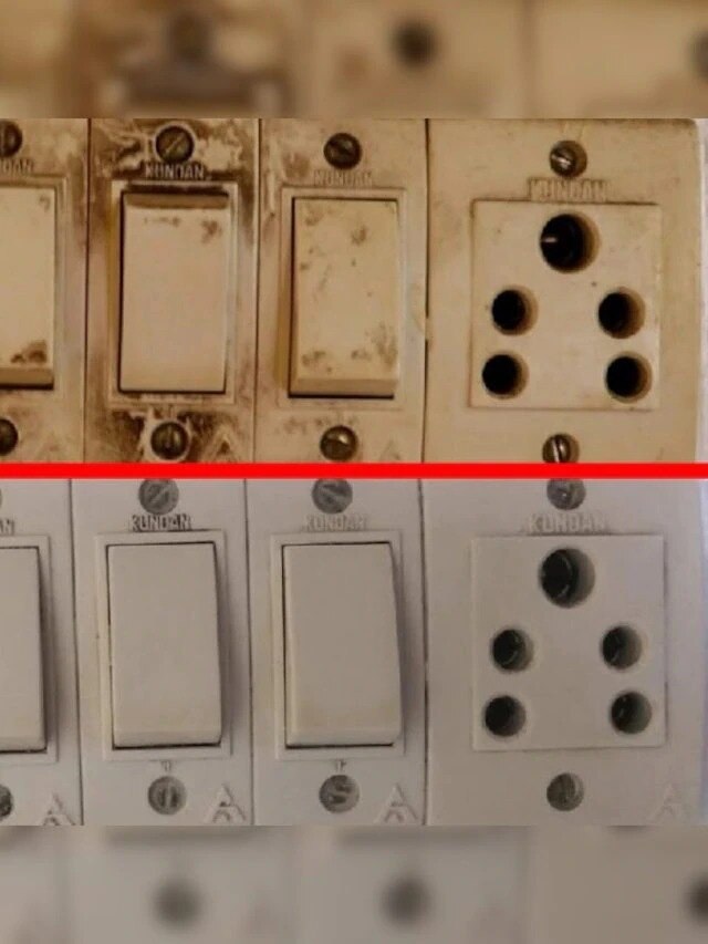 কালো সুইচবোর্ড হবে ঝকঝকে সাদা, করুন এই কাজ