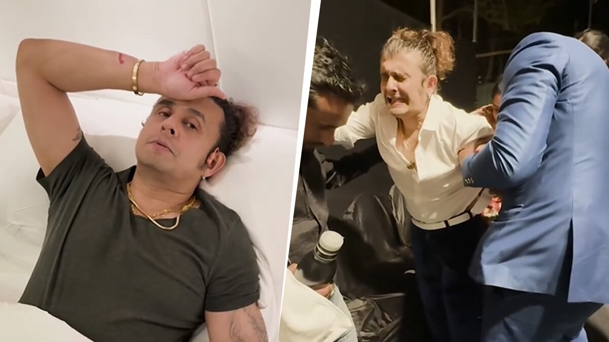दर्द से निकली चीखें, खड़ा होना मुश्किल, फिर भी सोनू ने किया कॉन्सर्ट, बोले- असहनीय...