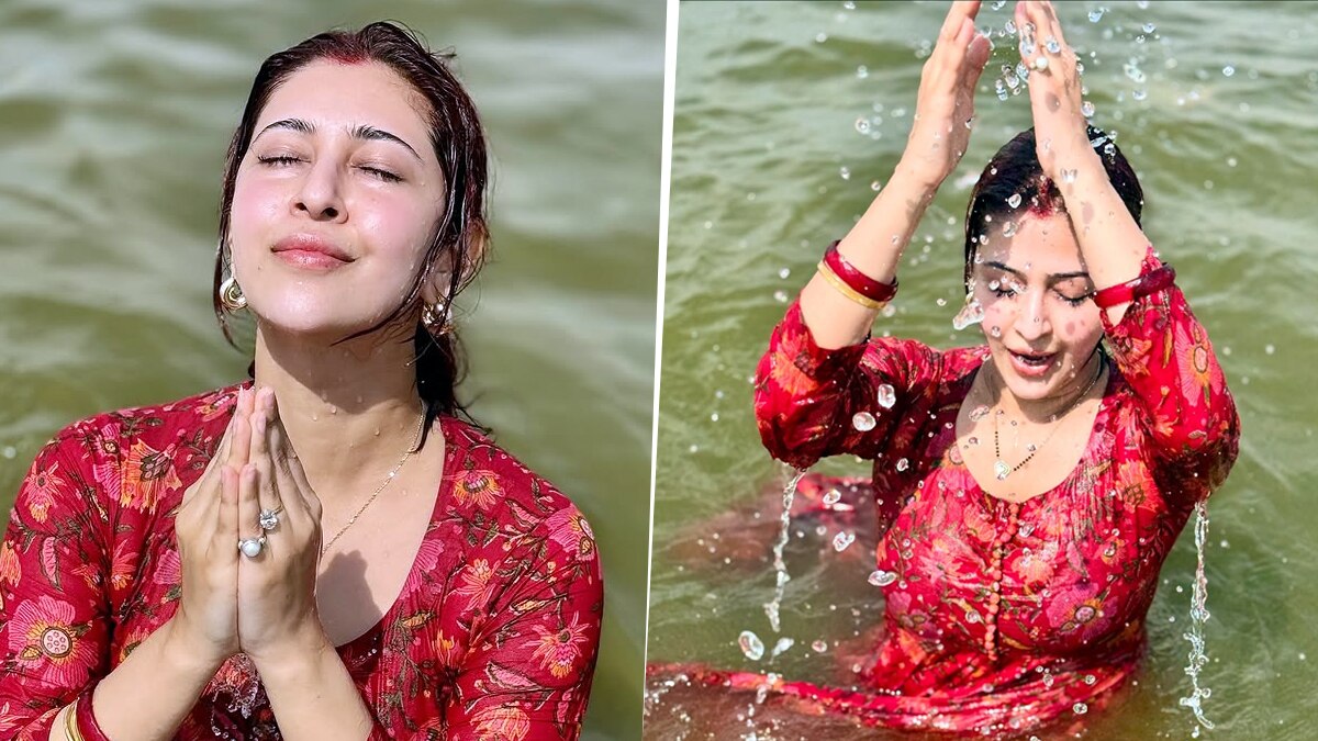 'TV की पार्वती' ने संगम में लगाई डुबकी, शिव भक्ति में डूबीं, लिखा- अच्छे कर्मों का फल