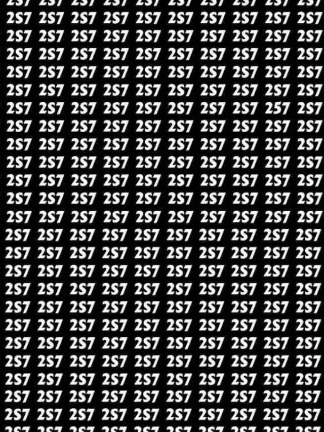 तस्वीर में छिपा है 257, देखते हैं कितनी देर में पूरा करते हैं चैलेंज