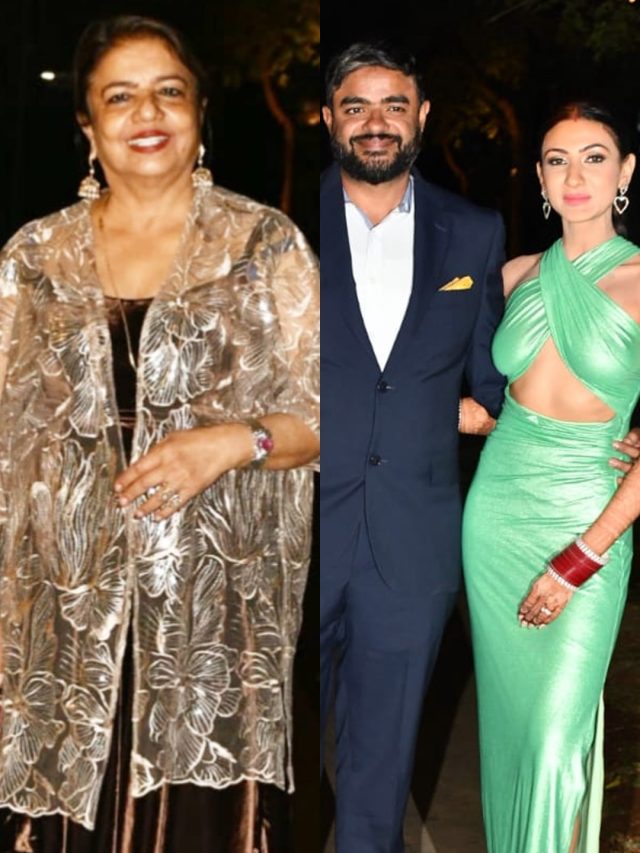 रिसेप्शन पार्टी में कटआउट ड्रेस में छाईं प्रियंका की भाभी, मां मधु ने लूटी लाइमलाइट, Photos