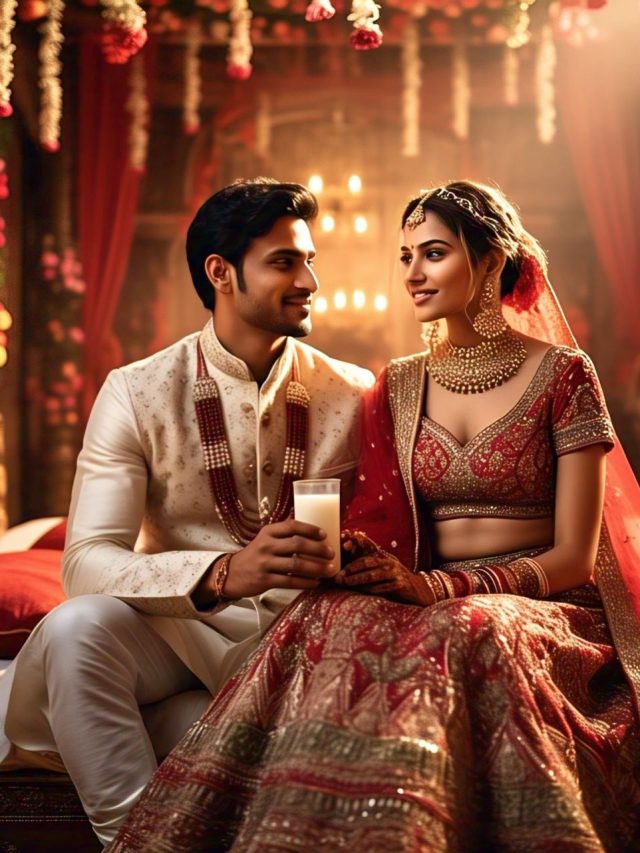 ফুলশয্যার রাতে কেন দুধ খাওয়া জরুরি? হবু বর-কনেরা জেনে রাখুন