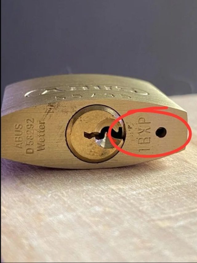 তালার নীচে এই ফুটোটার কী কাজ? বেশিরভাগ লোকই জানে না