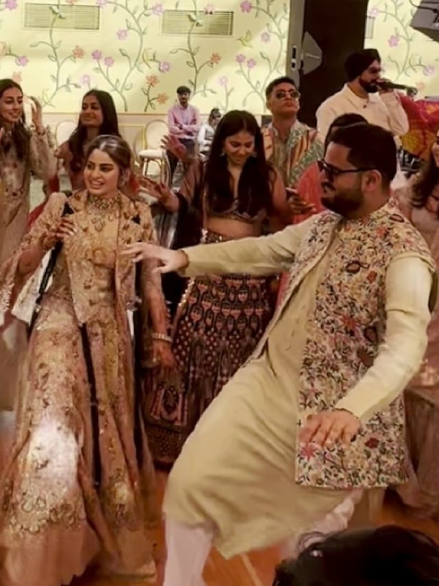 पंजाबी भांगड़े पर खूब थिरके जीत-दिवा, कुछ ऐसा था अंदाज! VIDEO