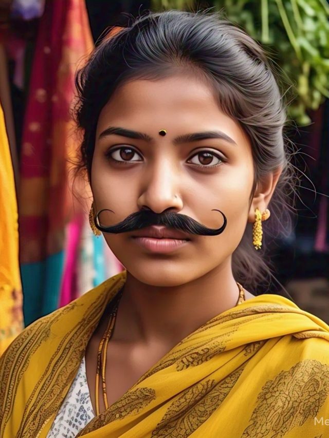 মেয়েদেরও গোঁফ গজায় কেন ছেলেদের মতো? এই গোপন কারণ দায়ী