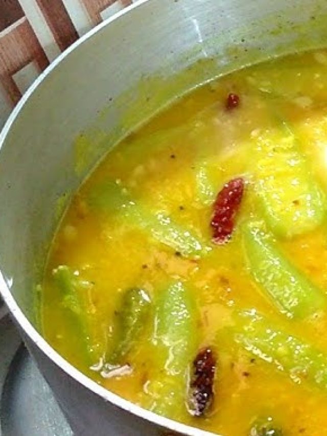 ঝিঙে আর কালোজিরে, এতেই স্বাদ বাড়বে মুসুর ডালের, রেসিপি