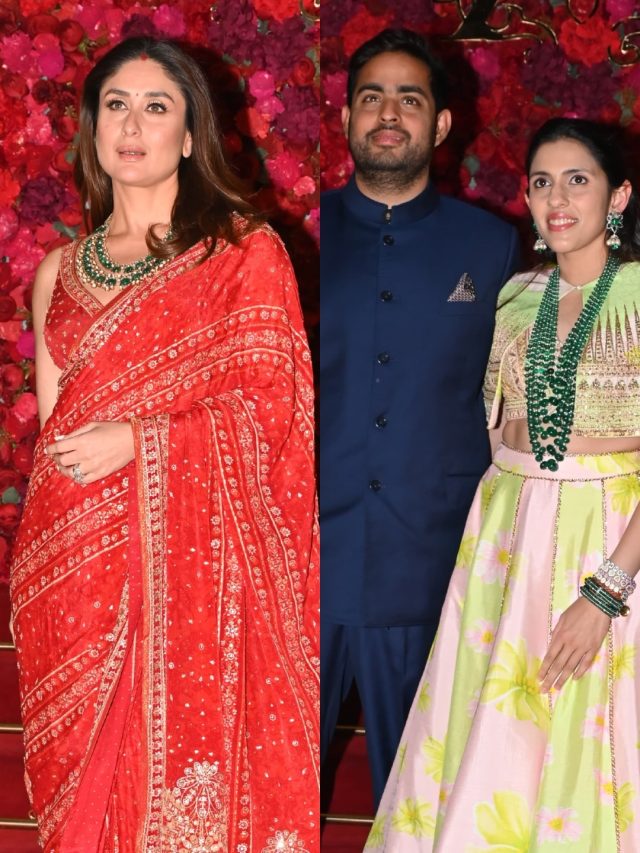 लाल साड़ी में छाईं करीना, आकाश-श्लोका ने लूटी लाइमलाइट, कपूर खानदान में जश्न का माहौल