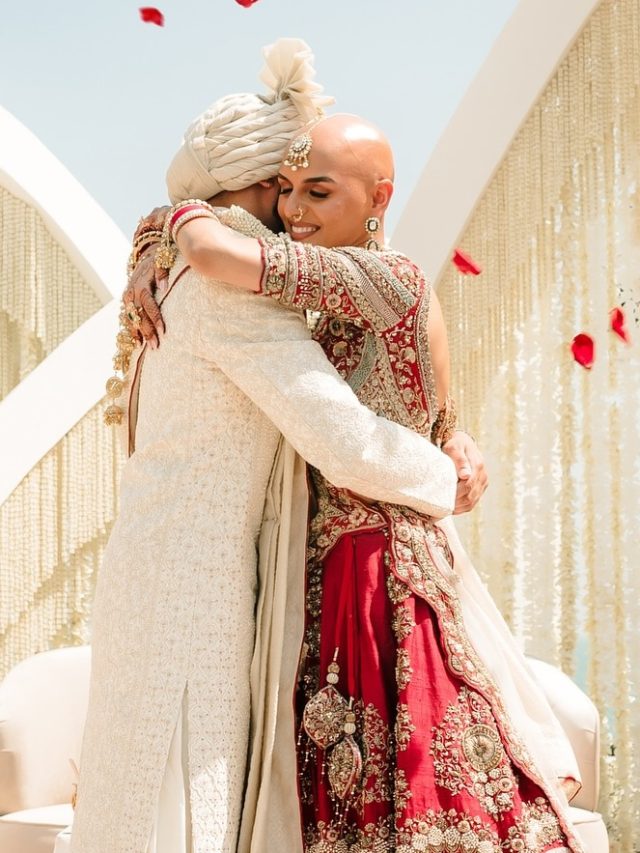 बाल झड़े तो गंजे सिर पर ही लगाया 'मांग टीका', कौन हैं ये खूबसूरत ब्राइड