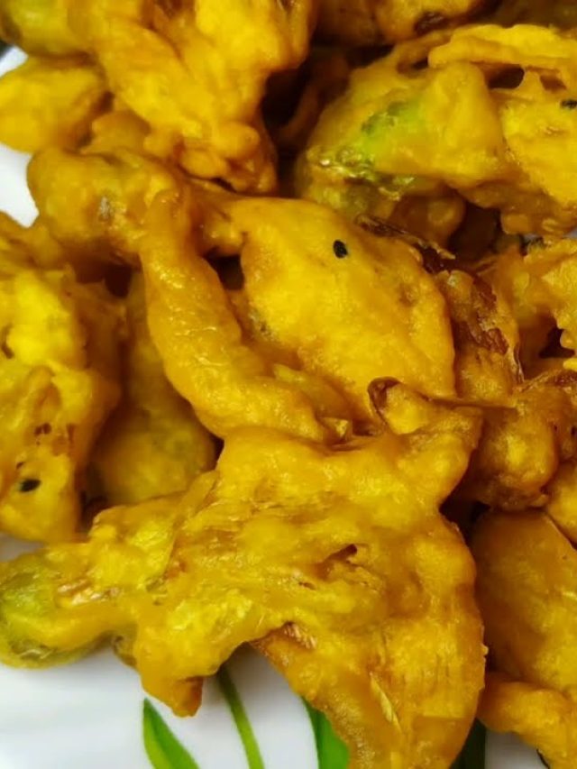 পাখি নয় ফুল, বেসনে চুবিয়ে ভাজলে উফফ কী স্বাদ