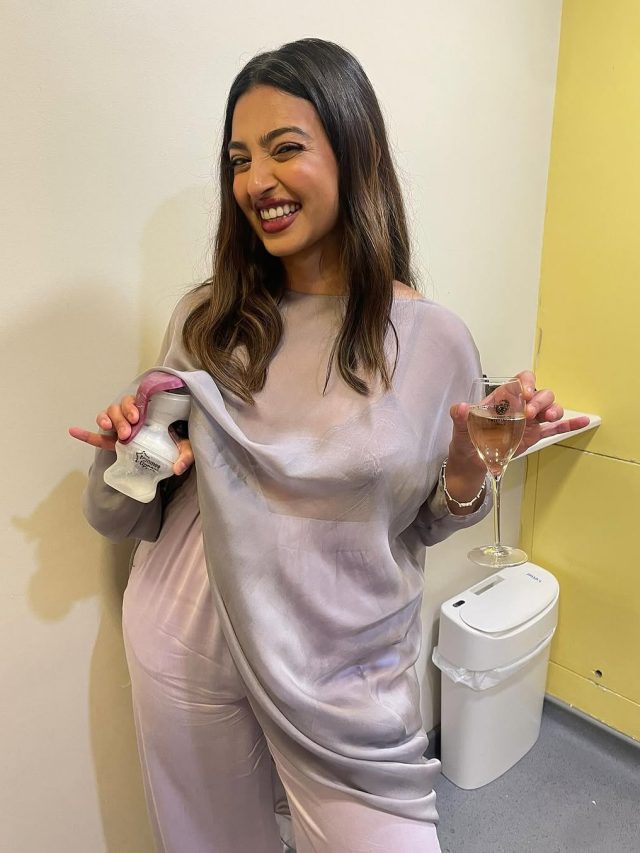 एक्ट्रेस ने इवेंट में बाथरूम में किया ब्रेस्ट पंप, बच्चे को कराया फीड, ड्रिंक देख नाराज लोग