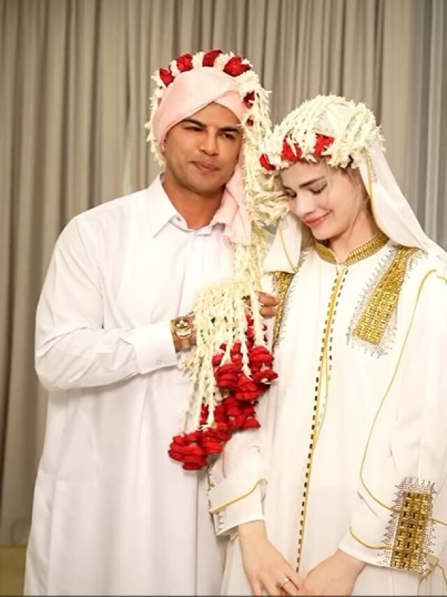 करोड़पति एक्टर ने 26 साल छोटी दुल्हन संग किया निकाह, उठाया सेहरा, इमोशनल हुई बेगम