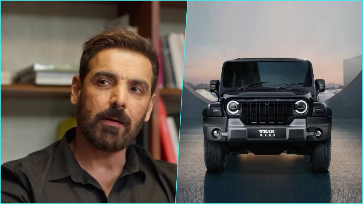 आ रहा है Thar Roxx का बोल्ड-ब्लैक अवतार, जॉन अब्राहम के साथ टीजर आउट