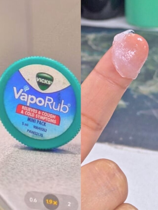 Vicks तो कंपनी का नाम है... इसमें जो 'क्रीम' होती है, उसे क्या कहते हैं?