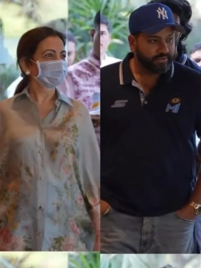 मुंबई इंडियंस टीम के साथ जामनगर पहुंचीं नीता अंबानी, फ्लोरल को-ऑर्ड सेट में लगीं  खूबसूरत