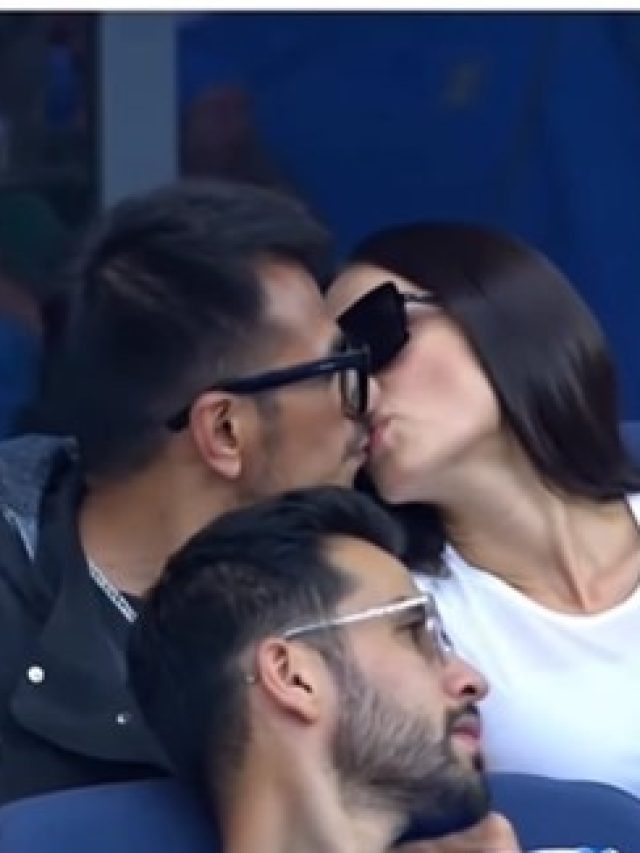 युजवेंद्र चहल ने मैच के बीच RJ महवश को किया Kiss? जानें- वायरल वीडियो का सच