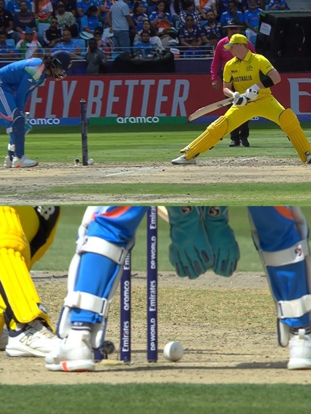 বল লাগল উইকেটে, তবুও নট আউট ; এভাবেই বাঁচলেন স্মিথ