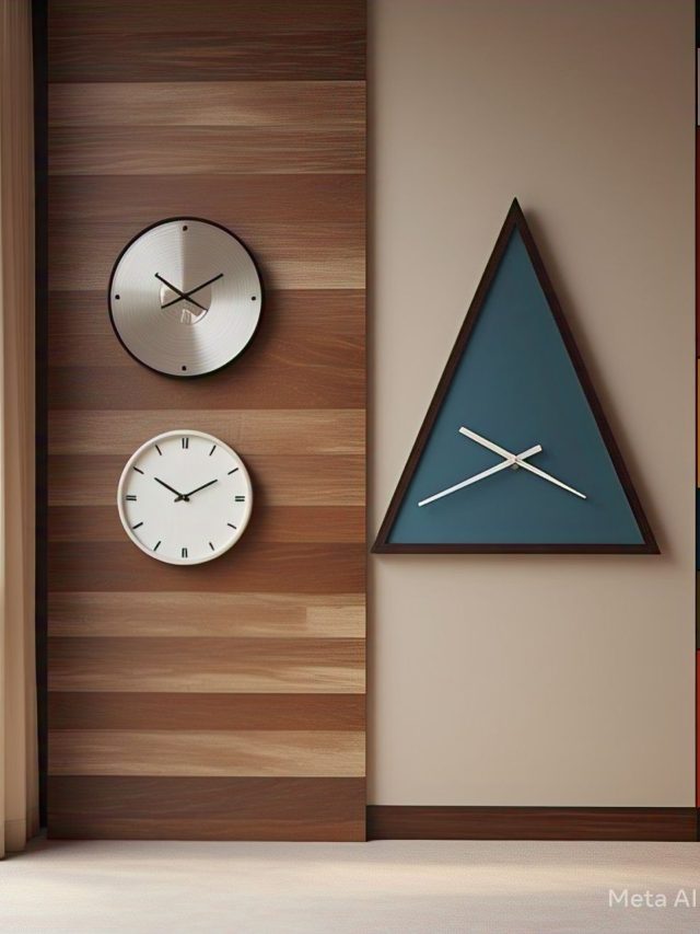 চৌকো, গোল না তিন কোণা কী ধরণের দেওয়াল ঘড়ি বাড়িতে রাখা শুভ?