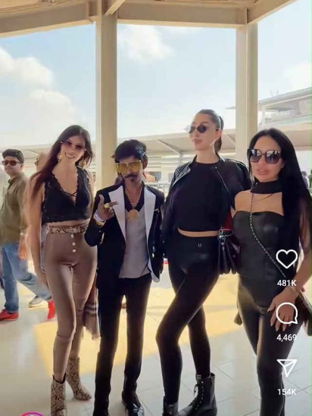 आगे पीछे गार्ड्स... दुबई स्टेडियम में डॉली चायवाले का रौला चौंका देगा! देखें वीडियो