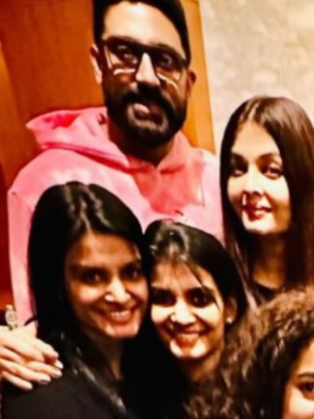 कजिन की शादी में अभिषेक संग ऐश्वर्या ने दिए पोज, आराध्या भी दिखीं साथ, Photos