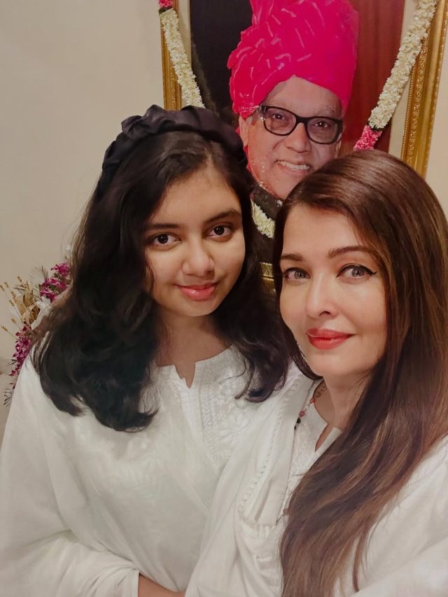 पिता के लिए ऐश्वर्या की इमोशनल पोस्ट, नातिन आराध्या ने भी नानू को किया याद