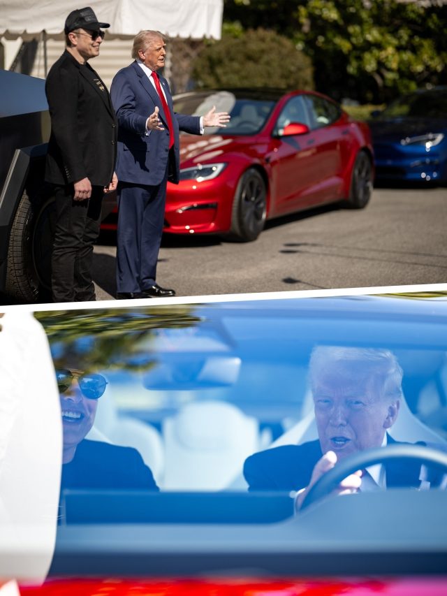 Musk ने खड़ी कर दी कई कारें... ट्रंप ने खरीदी ये TESLA, कीमत है इतनी
