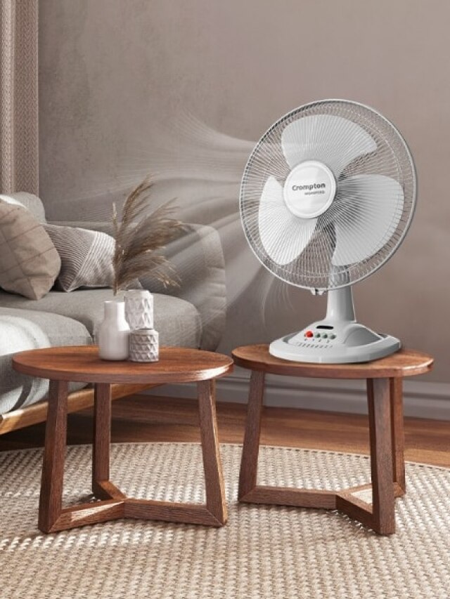 ছাড়ুন তো এসি, বরফ ঠান্ডা হাওয়া পান টেবিল ফ্যান থেকে