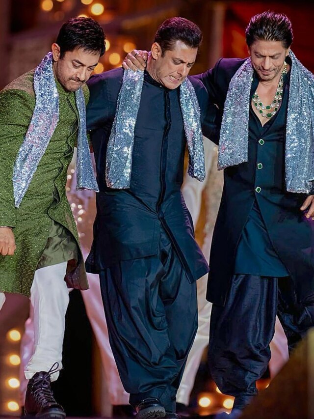 एक छत के नीचे तीनों खान, सिक्योरिटी गार्ड्स ने बिल्डिंग को घेरा, आख‍िर चल क्या रहा?