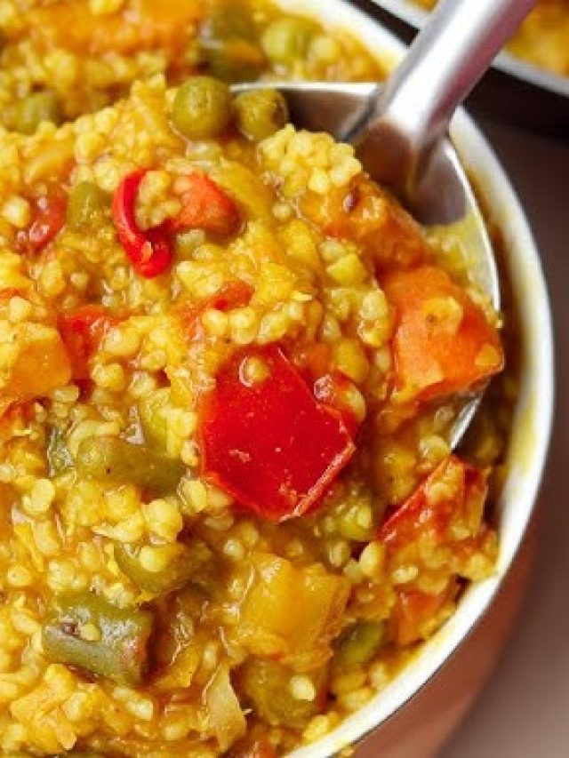 খিচুড়ি তবে নেই চাল-ডাল, মুখে দিলেই পরম তৃপ্তি