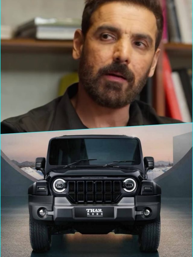 आ रहा है Thar Roxx का बोल्ड-ब्लैक अवतार, जॉन अब्राहम के साथ टीजर आउट