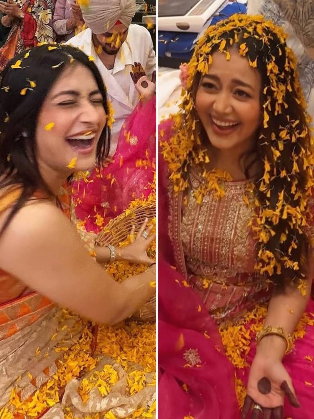 नेहा कक्कड़ ने फूलों से खेली होली, पति संग हुईं रोमांटिक, दोस्त संग धनश्री ने भी मनाया जश्न