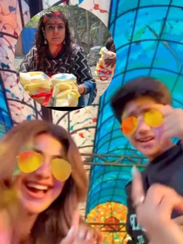 सलमान पर चढ़ा होली का रंग, जश्न में डूबीं शिल्पा-रवीना, सितारों ने मनाया रंगों का त्योहार