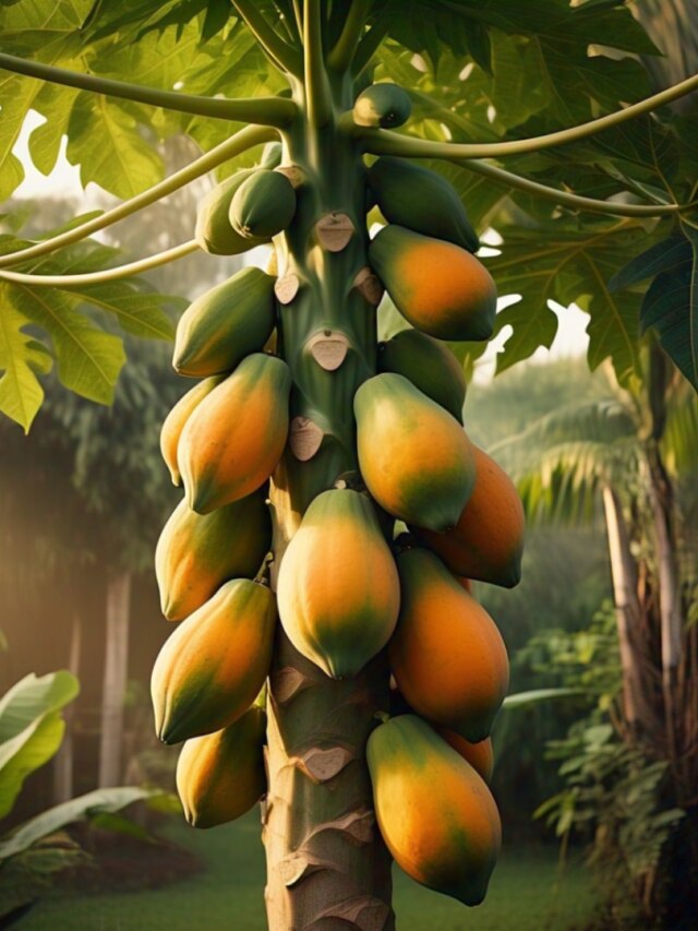 কিলো কিলো পেঁপে হবে বাড়ির টবেই, খালি এই জিনিস মেশান মাটিতে