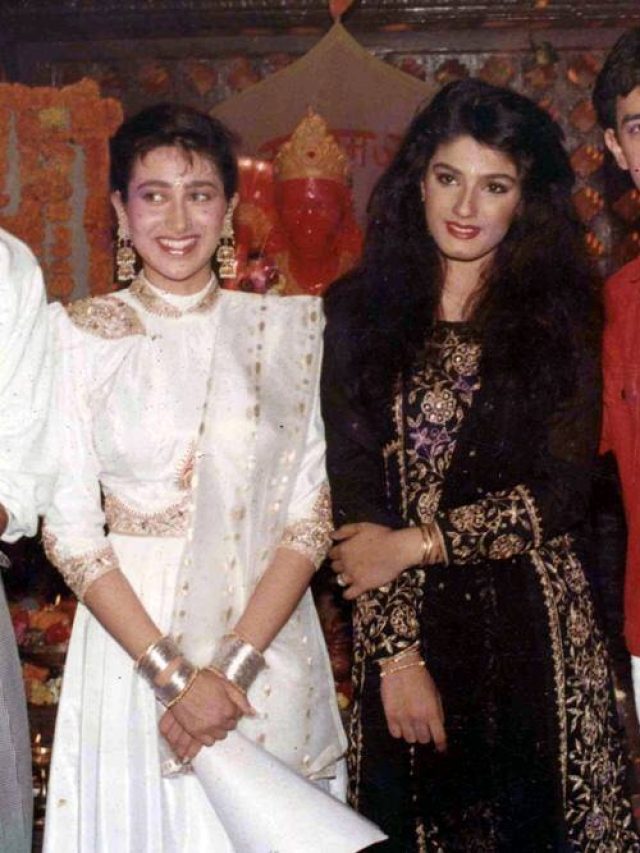 'अंदाज अपना अपना' के सेट पर रवीना की जासूसी कराती थीं करिश्मा, डिजाइनर ने खोली पोल