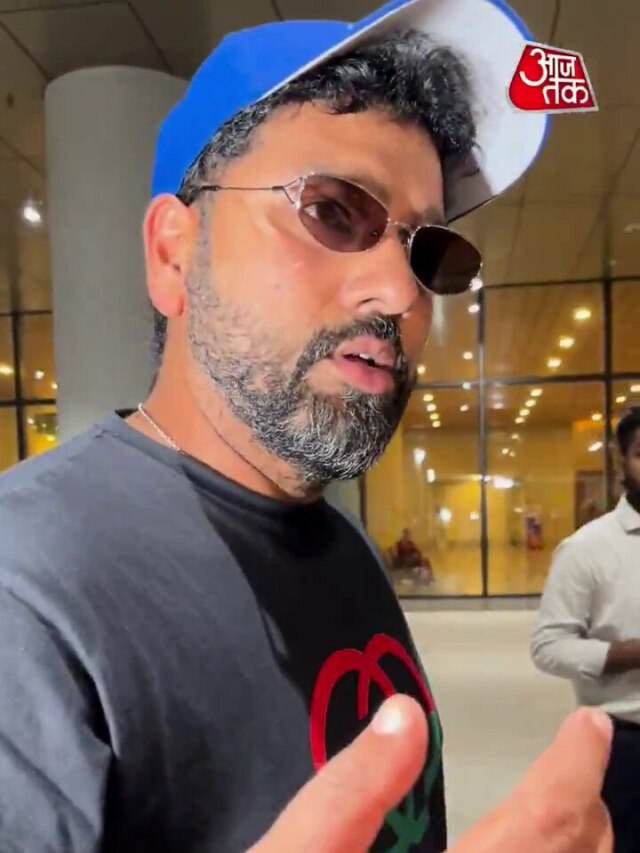 एयरपोर्ट पर हिटमैन रोहित को आया गुस्सा... फैमिली के करीब आए लोगों को हटाया