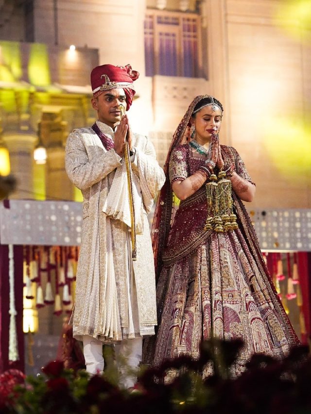 वसुंधरा राजे, भजनलाल से लेकर किरोड़ीलाल... शिवराज के बेटे की शाही शादी में देखिए कौन-कौन आया