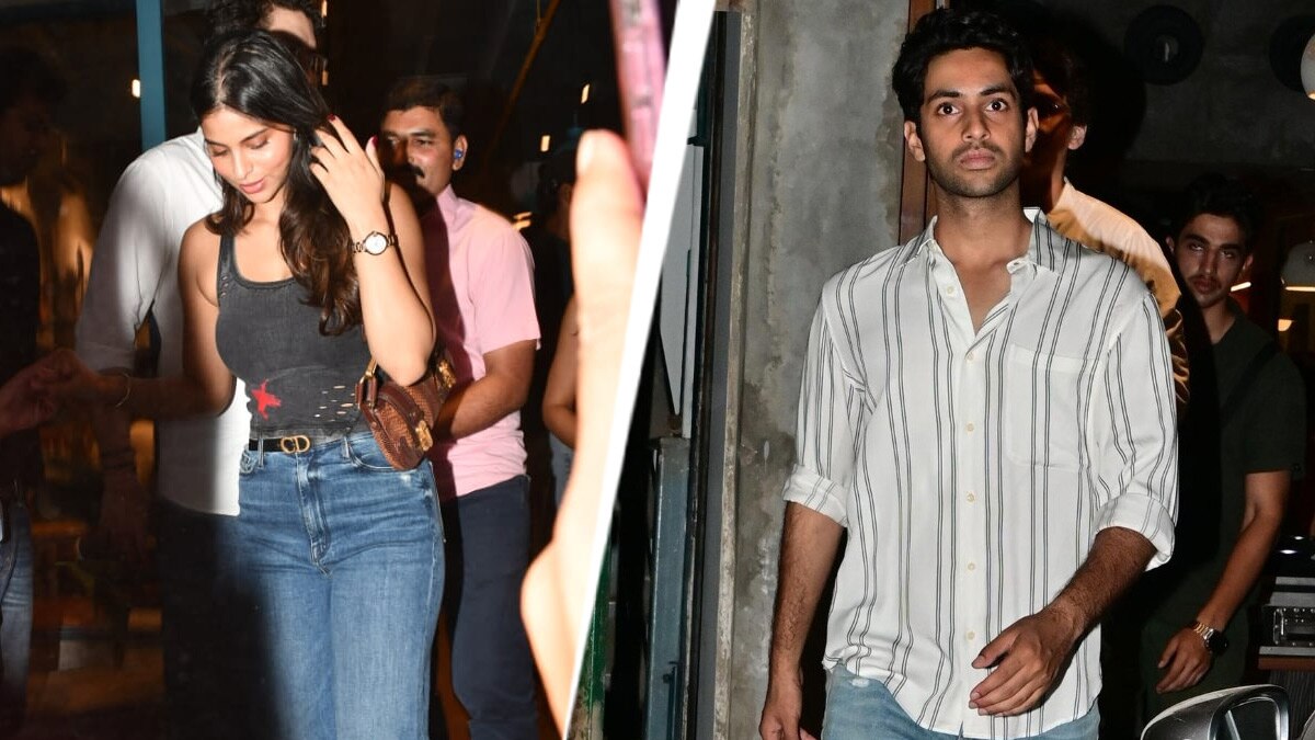 'बॉयफ्रेंड' अगस्त्य संग सुहाना खान की आउटिंग, पर साथ पोज देने से बचे, Photos