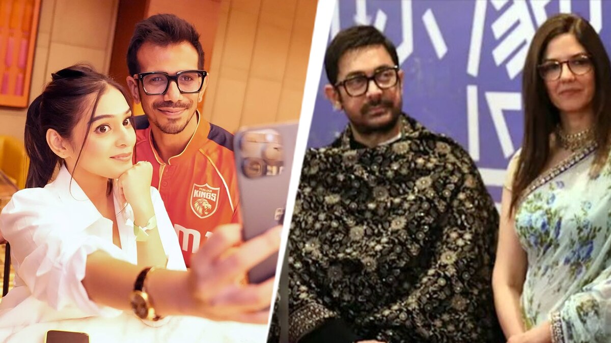 RJ महवश संग दिखे युजवेंद्र चहल, GF का हाथ थामे नजर आए 60 साल के आमिर खान