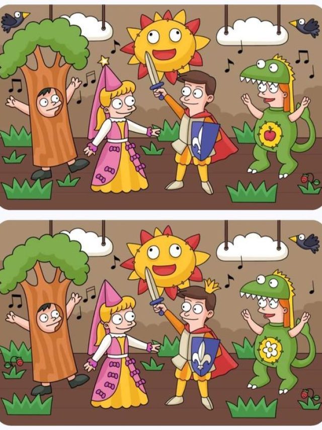 इस तस्वीर में 5 अंतर ढूंढने वाला कहलाएगा जीनियस...10 सेकंड में दीजिए जवाब