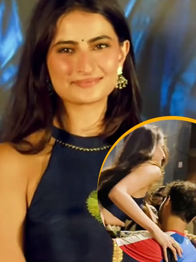 भीड़ में फंसीं पलक, शख्स ने गोद में उठाकर गाड़ी से उतारा, यूजर्स बोले- कौन है ये?