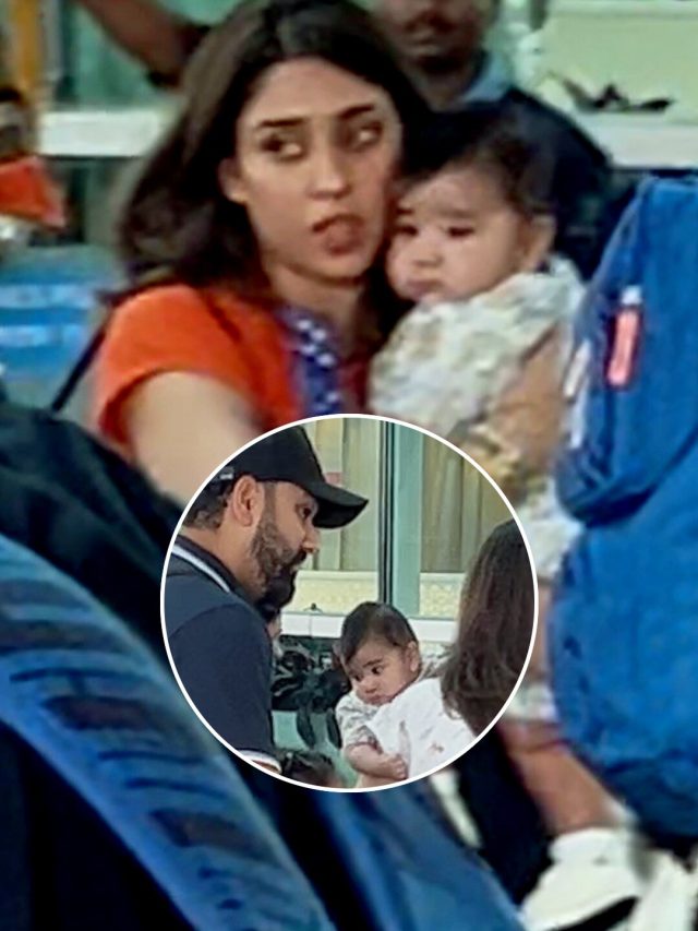 रोहित के बेटे का पहला लुक देखा आपने? रीत‍िका के गोद में दिखे नन्हे अहान