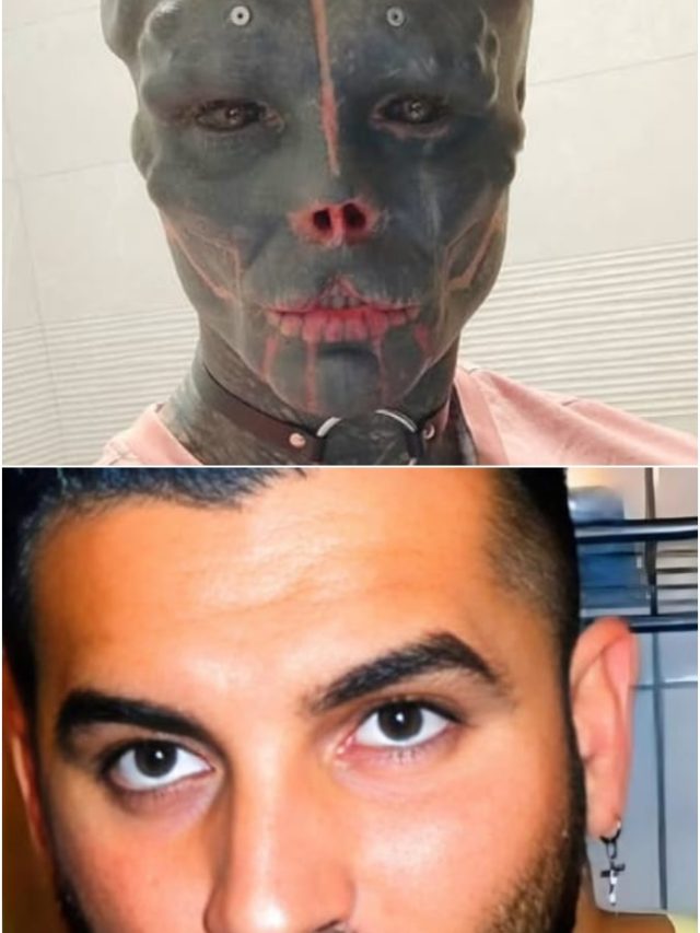 बॉडी मॉडिफिकेशन से पहले ऐसा था 'ब्लैक एलियन', पुरानी फोटो में पहचानना मुश्किल