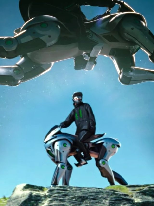 आ गई घोड़े जैसे चार पैरों पर दौड़ने वाली बाइक! Kawasaki का कॉन्सेप्ट देख हो जाएंगे दंग