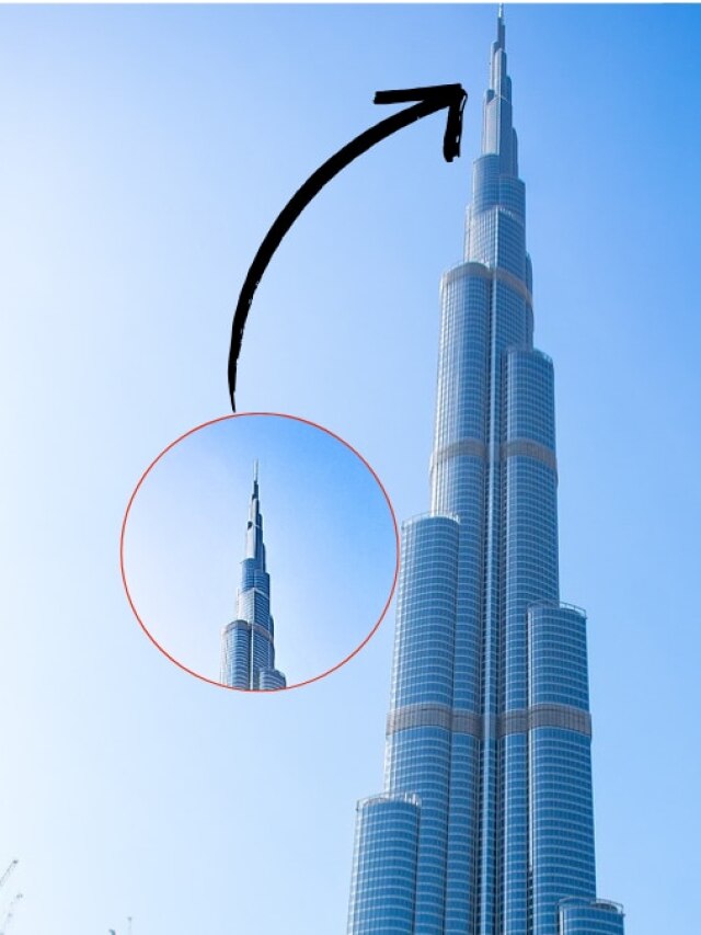 बुर्ज खलीफा के सबसे ऊपर लगा ये डंडा किस चीज का है?